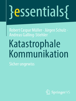 cover image of Katastrophale Kommunikation